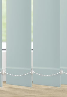 Trinity (Blackout), Baby Blue - Vertical Blind Slats